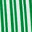 Girls' lettuce-edge two-piece swimsuit WHITE GREEN