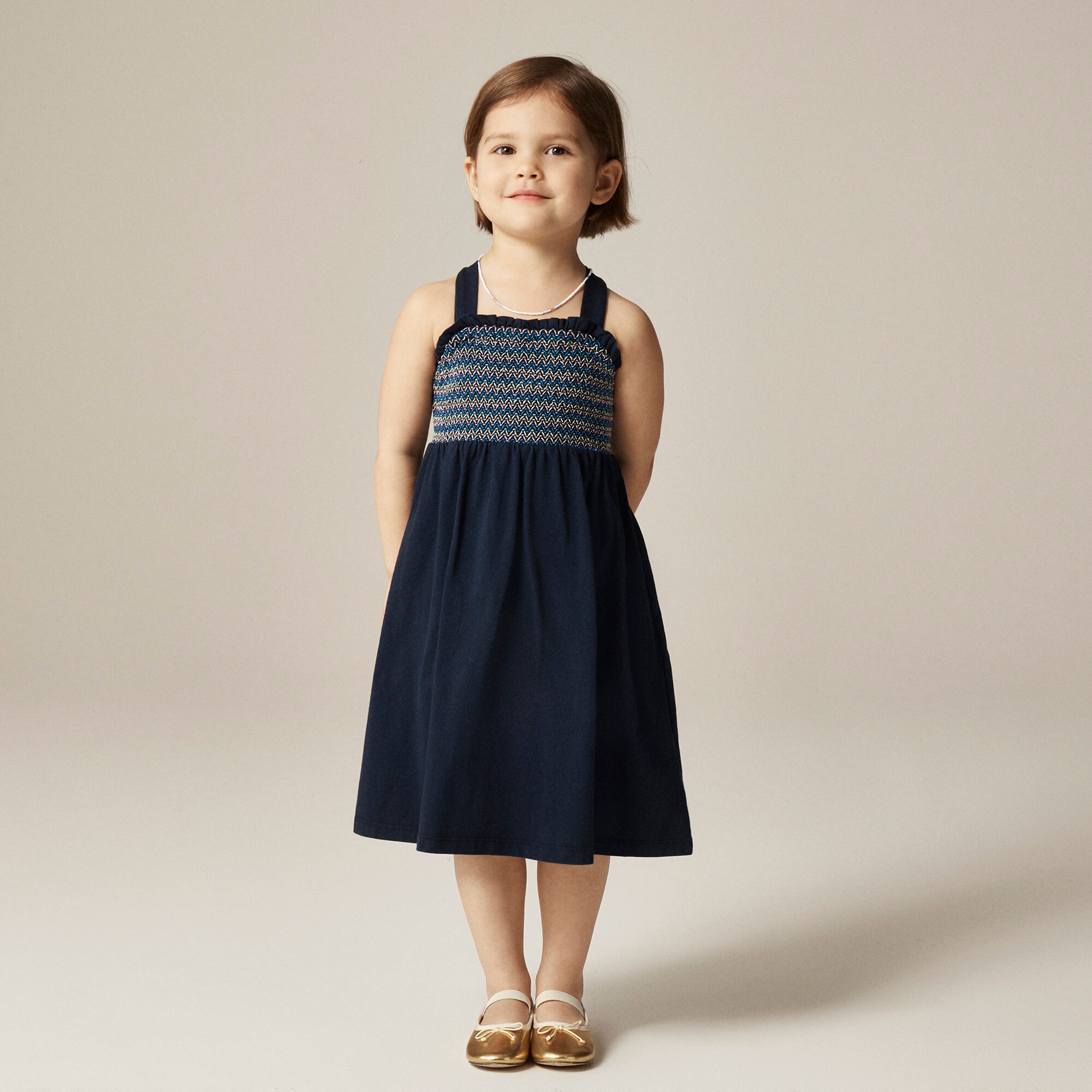 girls Girls' sparkler dress in broken-in jersey